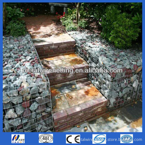 Rock Retains Wall
